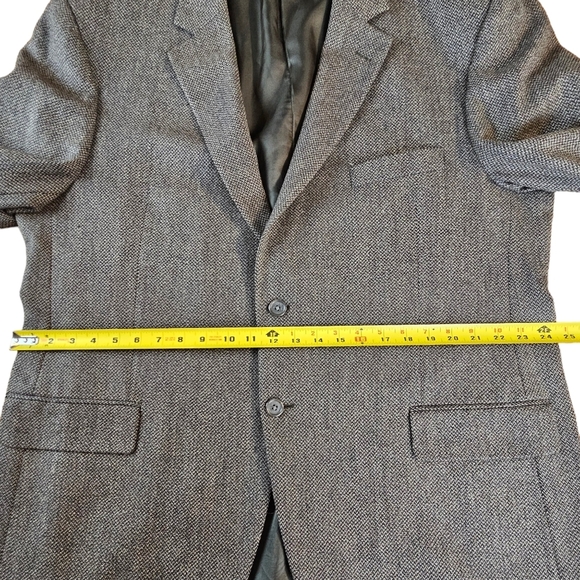Maranzone by SFI Laime Wool Multi Colored Tweed Sports Coat Size 42L - Picture 12 of 16